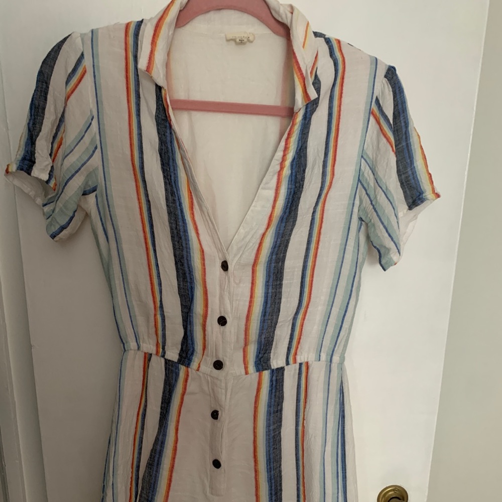 Vici Collection - Striped Romper